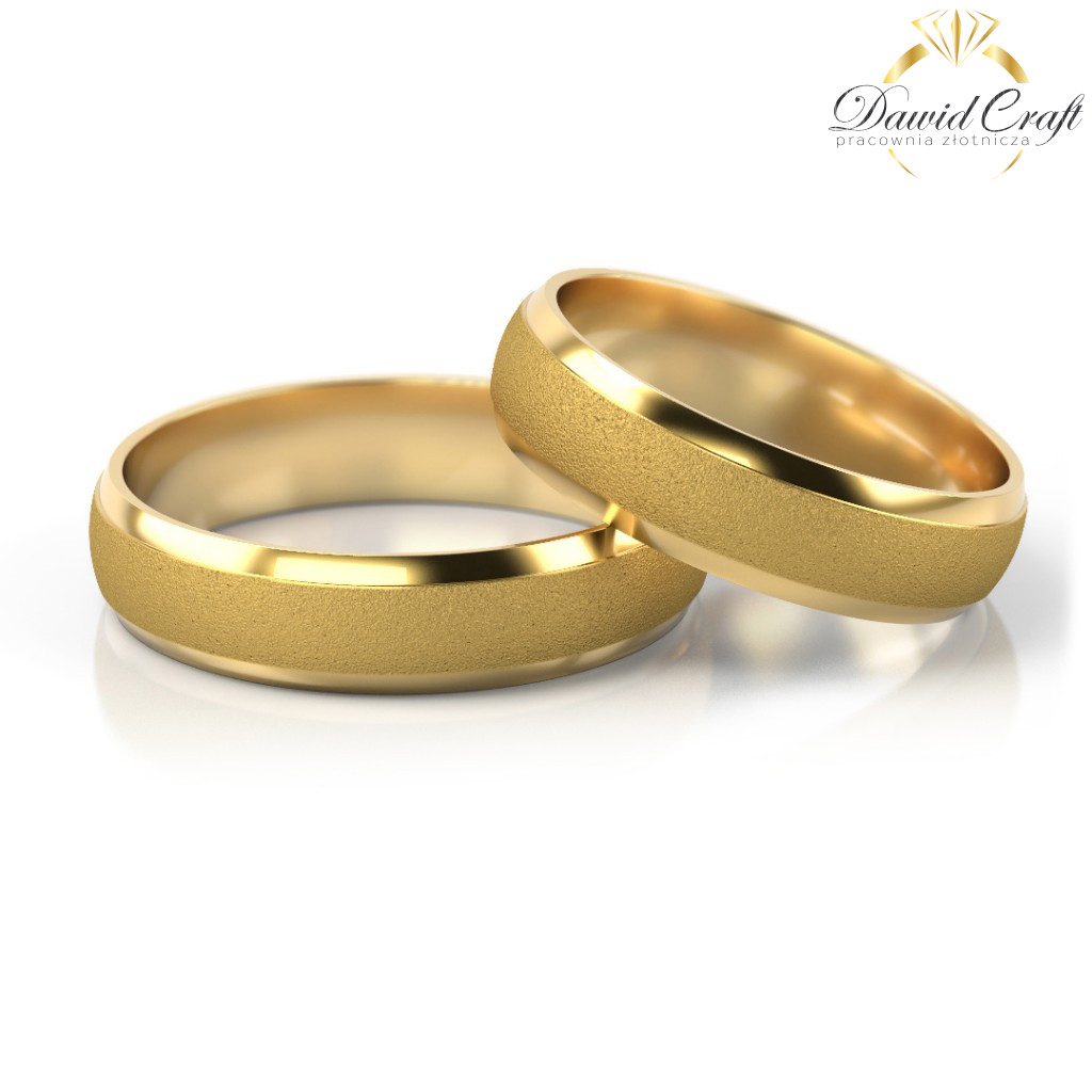 zdjęcie obrączki ślubne dawidcraft 11018