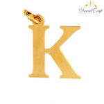 zdjęcie zawieszki litera K