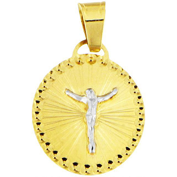zdjęcie zawieszka złota medalik Pan Jezus